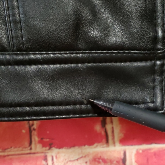 A G MILANO Black Jacket Coat - Made in Italy Size Small - Picture 7 of 8